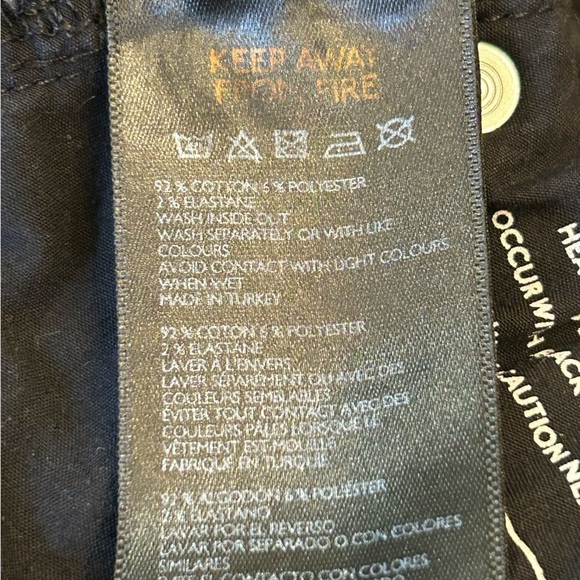 BDG Urban Outfitters Flare Black Denim Jeans - Picture 7 of 8